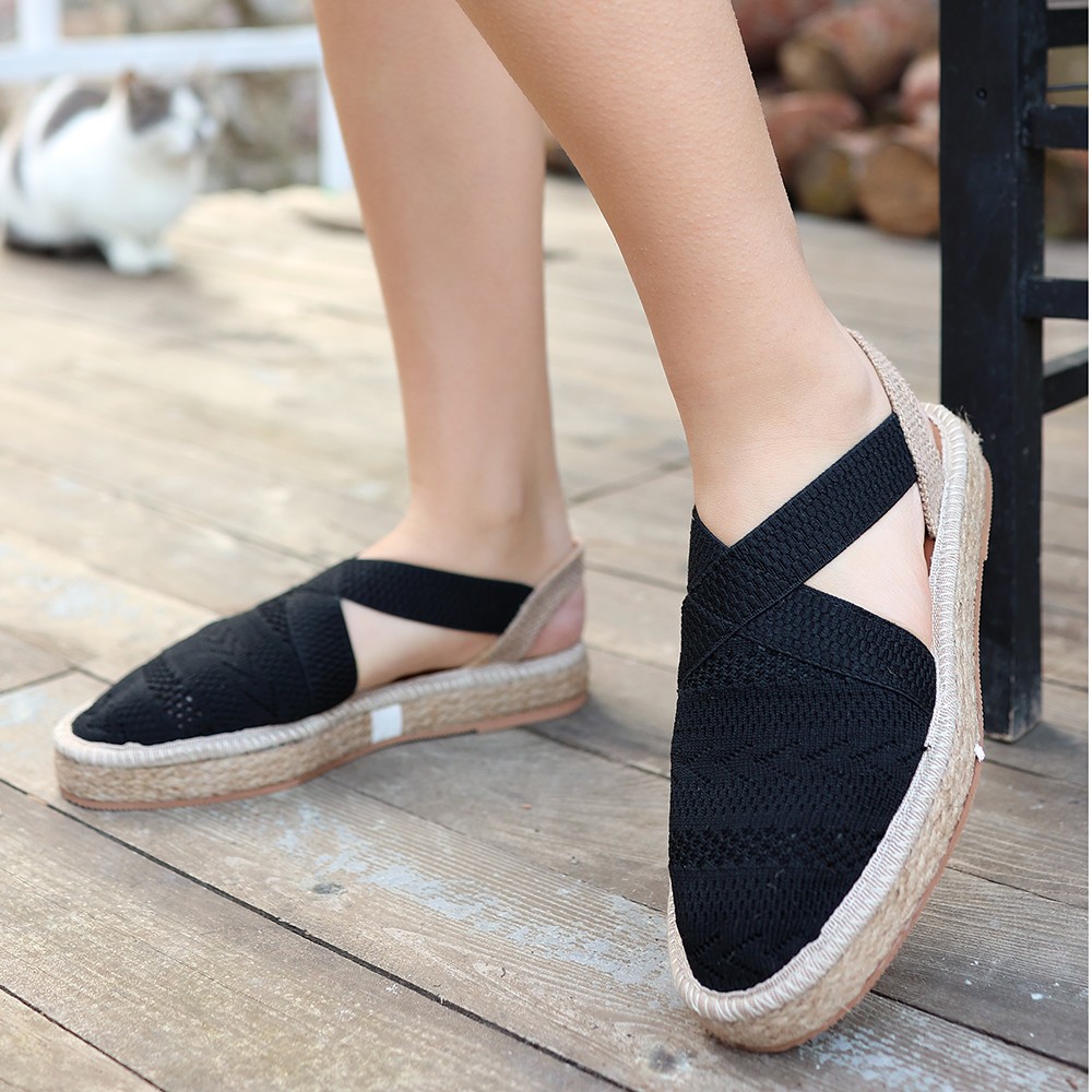 Gale%20Siyah%20Triko%20Espadril